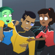 Image for article titled On Star Trek: Lower Decks, Literal Dirty Work Isn't Quite Its Own Reward